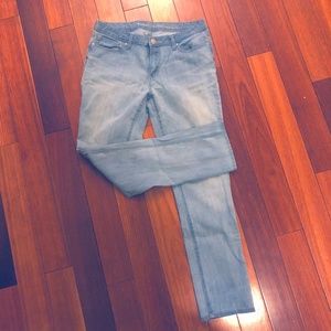 Old Navy Light Jeans Boyfriend Straight Droit Sz 8